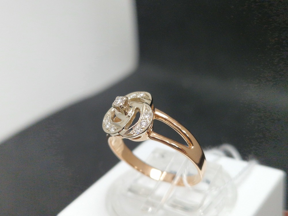 КОЛЬЦО БРИЛЛИАНТ Au 585