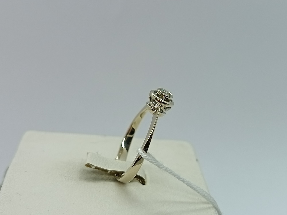 КОЛЬЦО БРИЛЛИАНТ Au 585