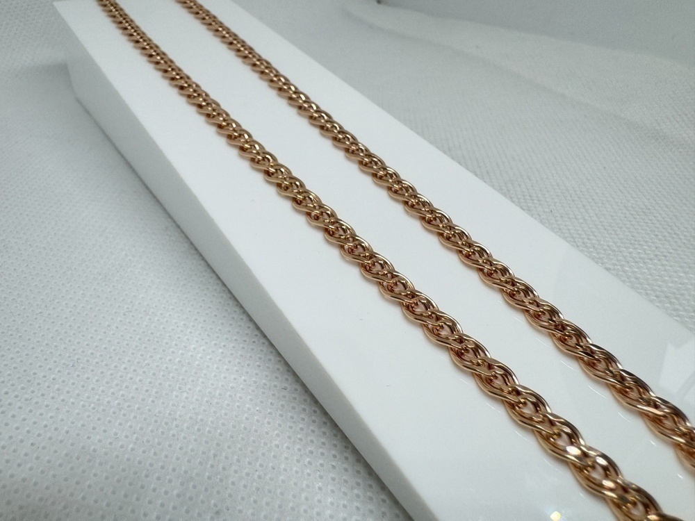 8080155П-50 ЦЕПЬ ПУСТОТЕЛАЯ Нона (Au 585)