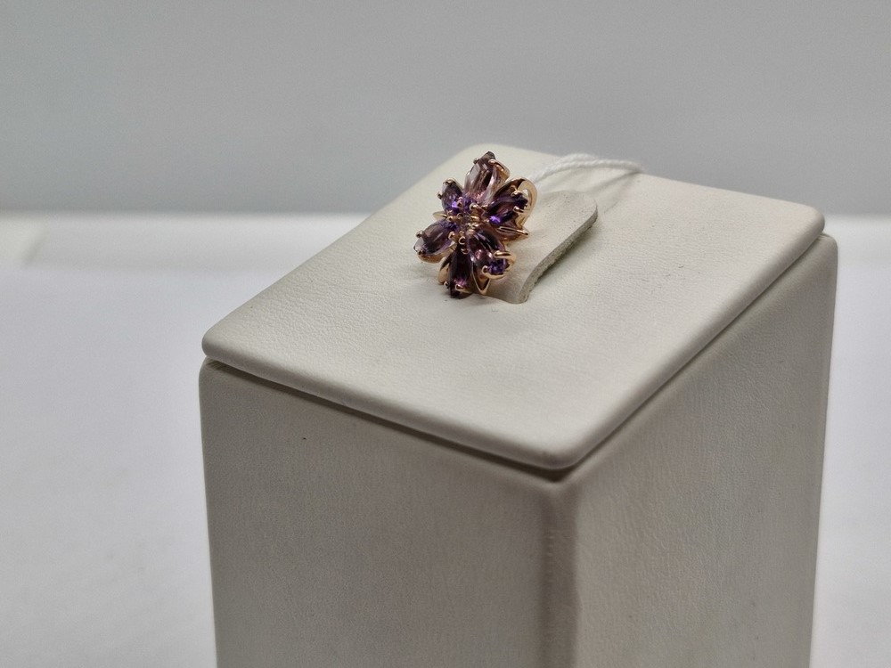 ПОДКМИ585 ПОДВЕСКА С КАМНЯМИ (Au 585)