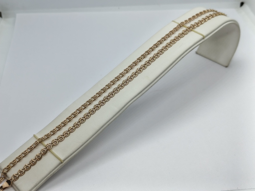 ЦЕПЬ ПУСТОТЕЛАЯ Лав (Au 585)