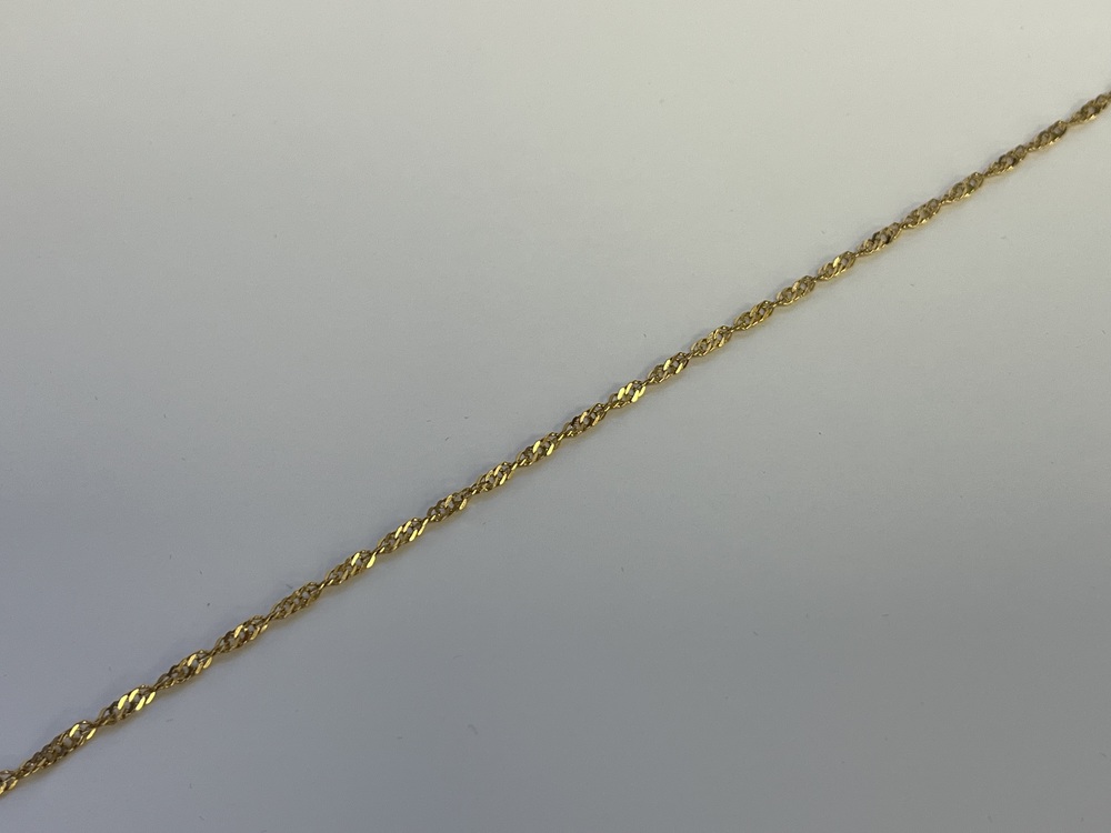 БРАСЛЕТ ПОЛНОВЕСНЫЙ Сингапур Au 585