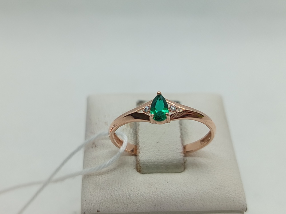 КОЛКМИ585 КОЛЬЦО С КАМНЯМИ (Au 585)