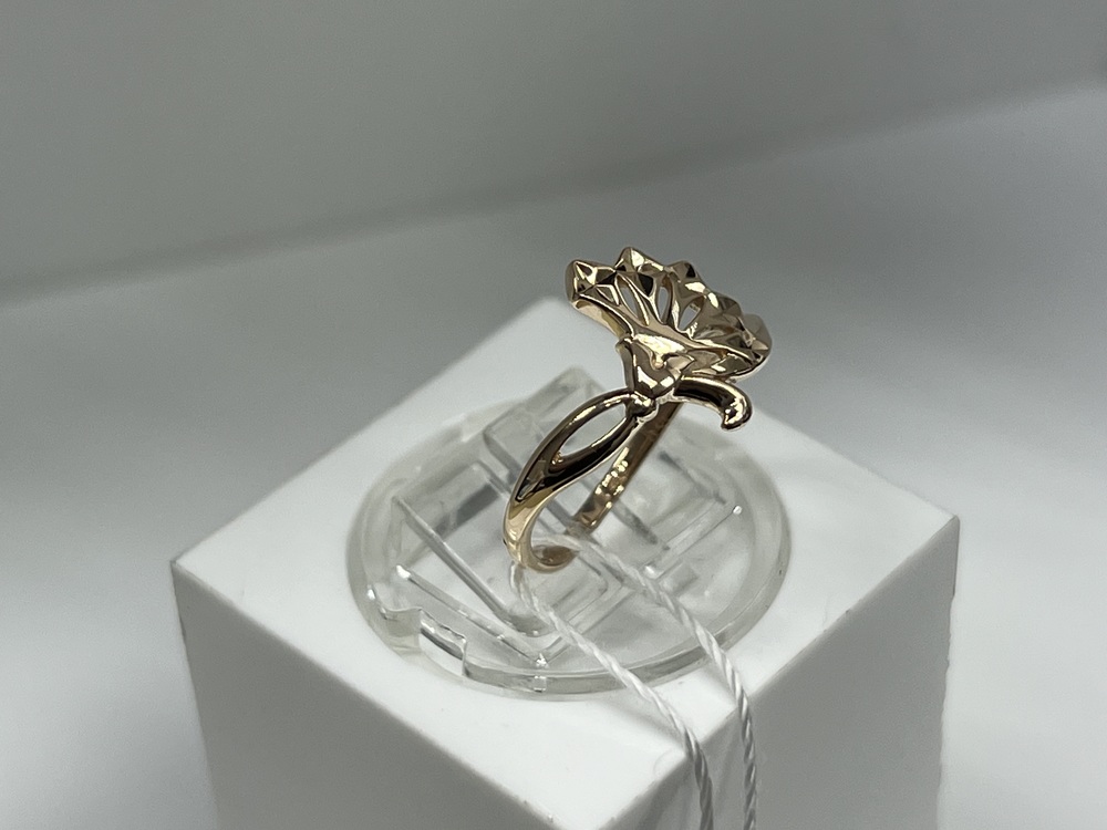 КОЛЬЦО БЕЗ КАМНЯ (Au 585)