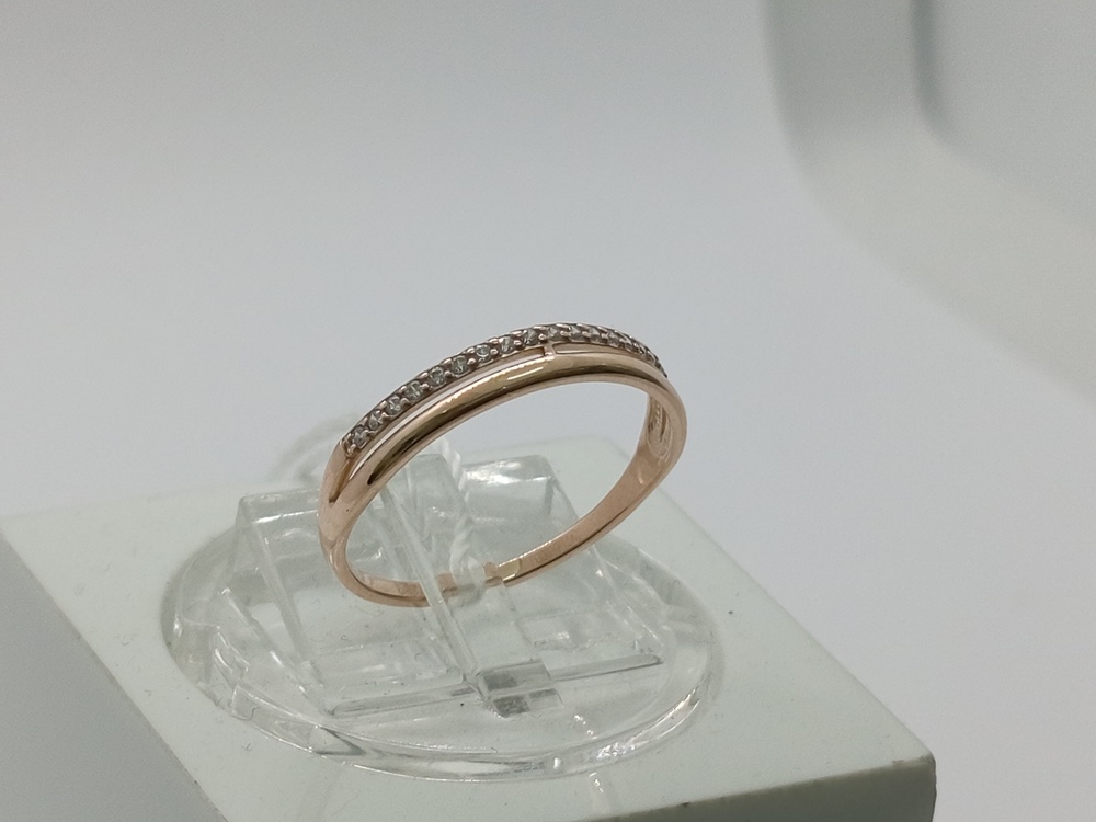 КОЛКМИ585 КОЛЬЦО С КАМНЯМИ (Au 585)