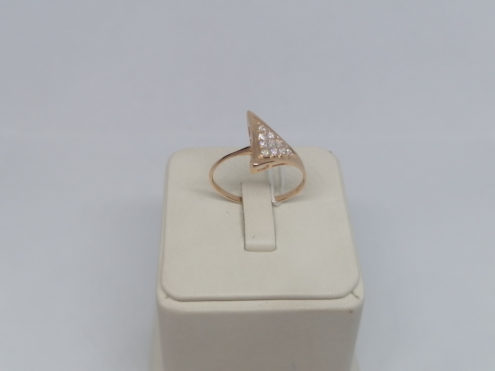 КОЛКМИ585 КОЛЬЦО С КАМНЯМИ (Au 585)