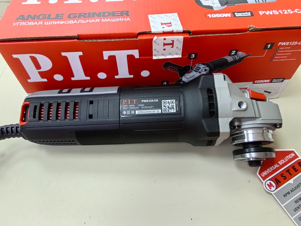 Угловая шлифмашина P.I.T. PWS125-C6;