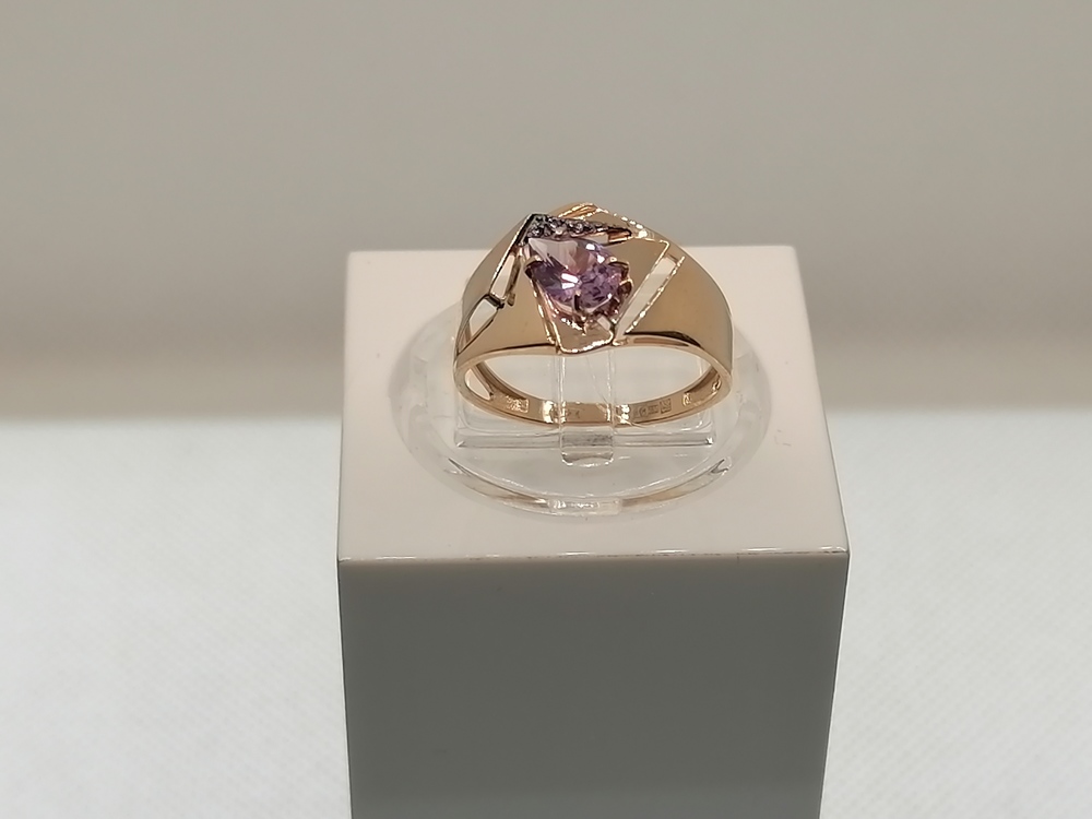 КОЛЬЦО АЛЕКСАНДРИТ (Au 585)