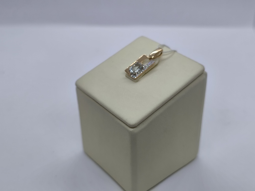 ПОДВЕСКА С КАМНЯМИ (Au 585)