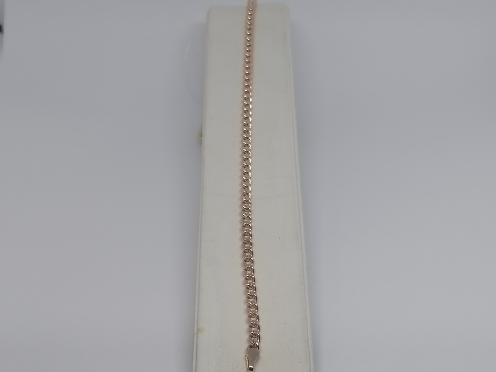 7100002П-18 БРАСЛЕТ ПУСТОТЕЛЫЙ Панцирное (Au 585)