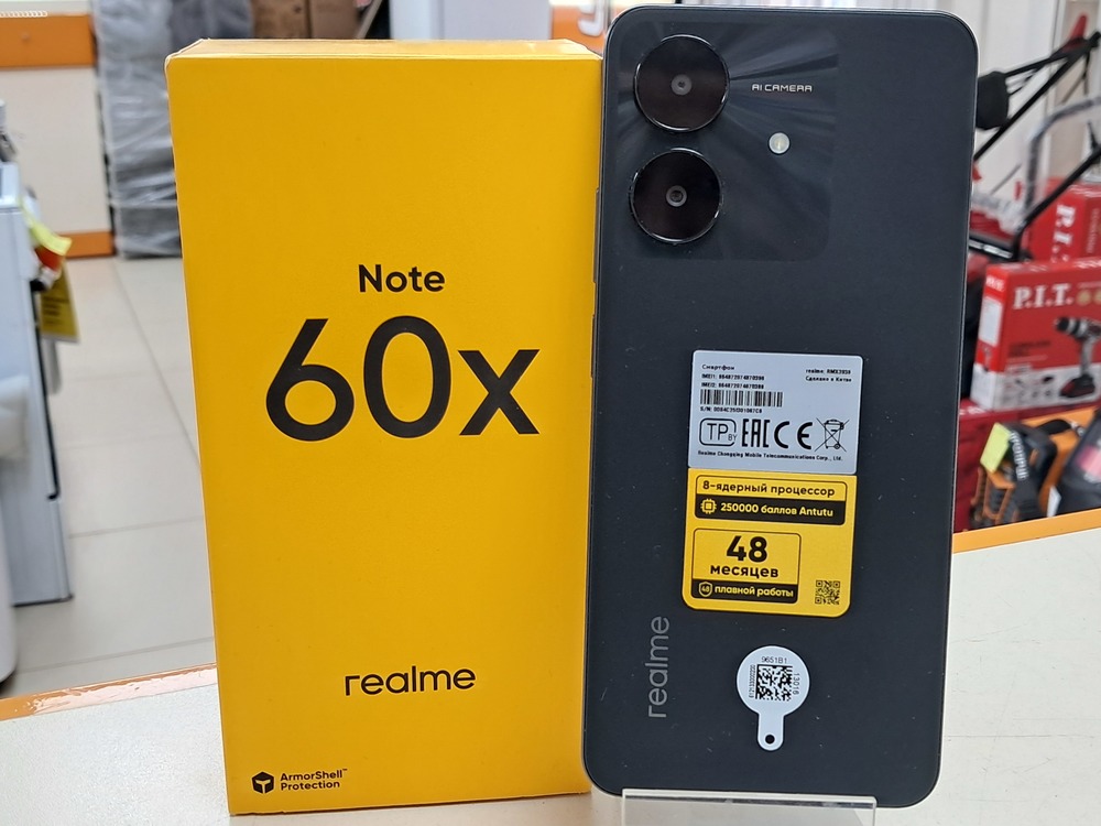 Смартфон Realme Note 60X 3/64