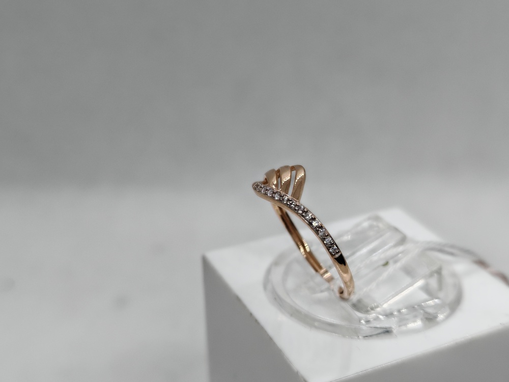 КОЛКМИ585 КОЛЬЦО С КАМНЯМИ (Au 585)