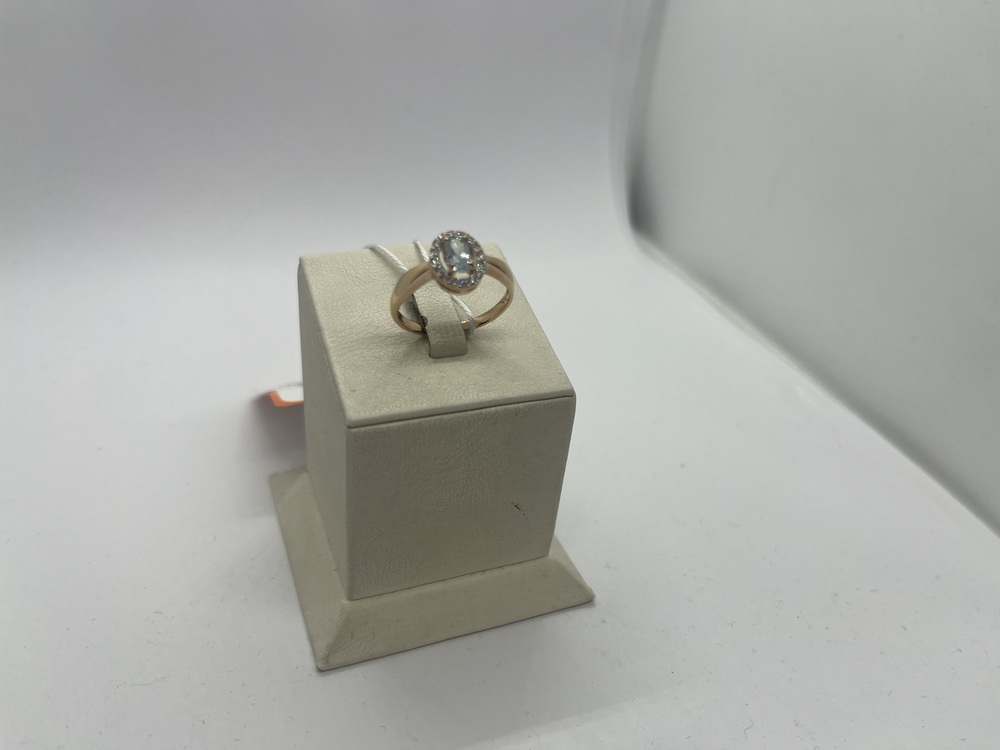 КОЛКМИ585 КОЛЬЦО С КАМНЯМИ (Au 585)