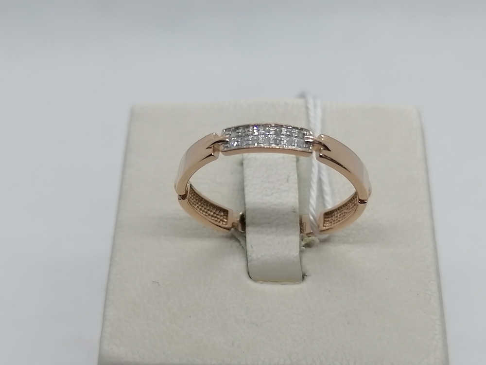 КОЛКМИ585 КОЛЬЦО С КАМНЯМИ (Au 585)