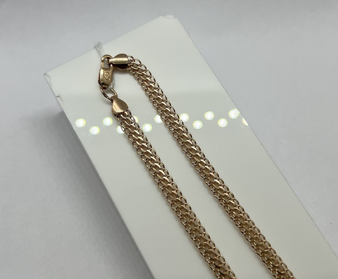 ЦЛИТ585 ЦЕПЬ ПОЛНОВЕСНАЯ Итальянка (Au 585)