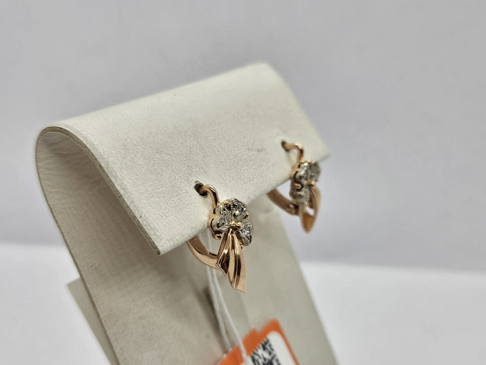 СЕРЬГИ БРИЛЛИАНТ (Au 585)