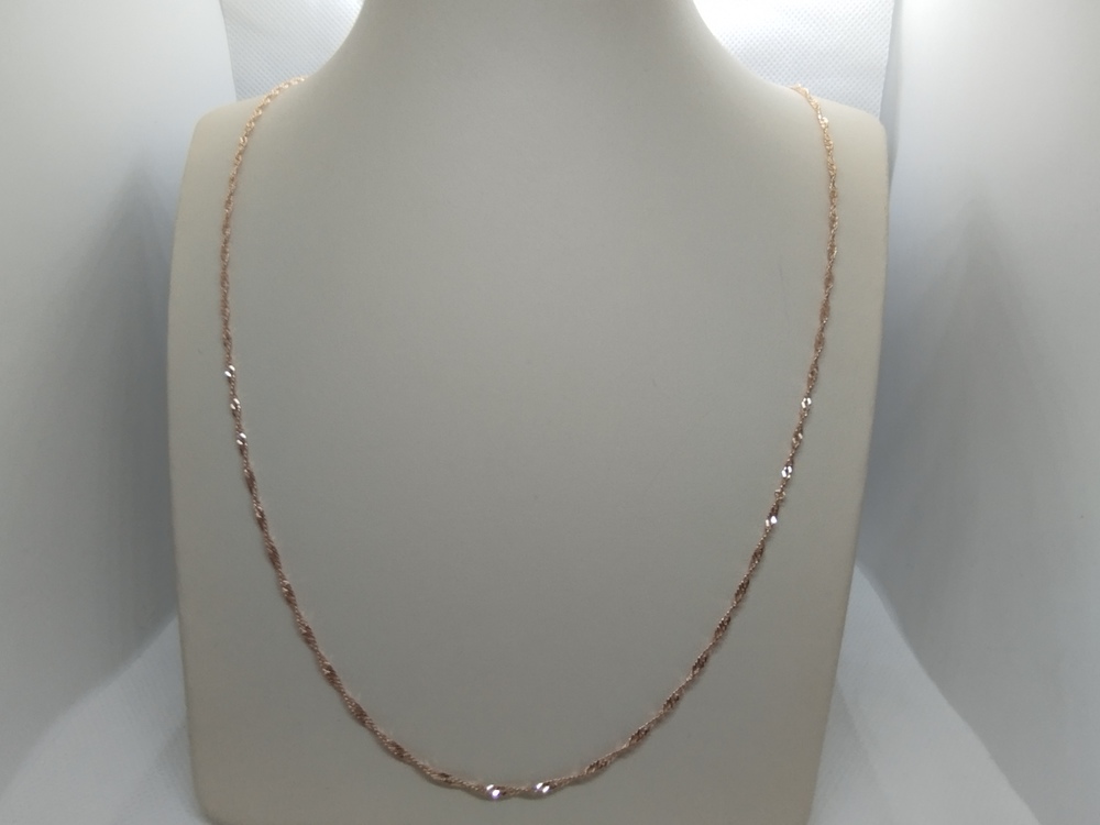 ЦЛСИ585 ЦЕПЬ ПОЛНОВЕСНАЯ Сингапур (Au 585) ЦЛСИ585 ЦЕПЬ ПОЛНОВЕСНАЯ Сингапур (Au 585)