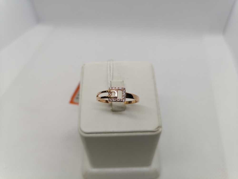 КОЛКМИ585 КОЛЬЦО С КАМНЯМИ (Au 585)