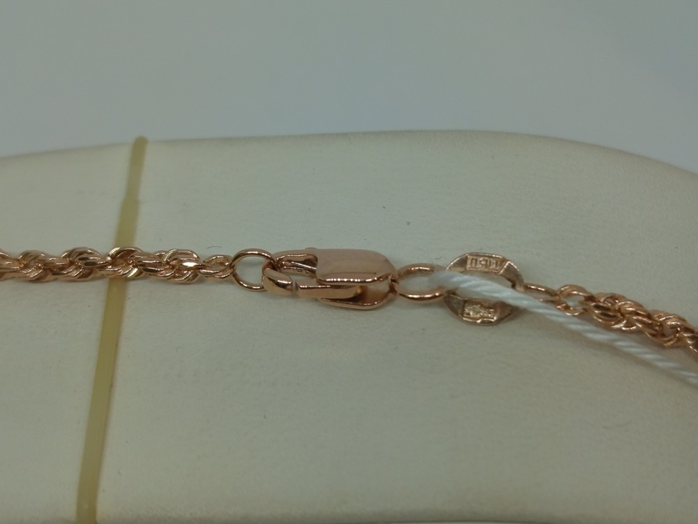 ЦЛВР585 ЦЕПЬ ПОЛНОВЕСНАЯ Веревка (Au 585)