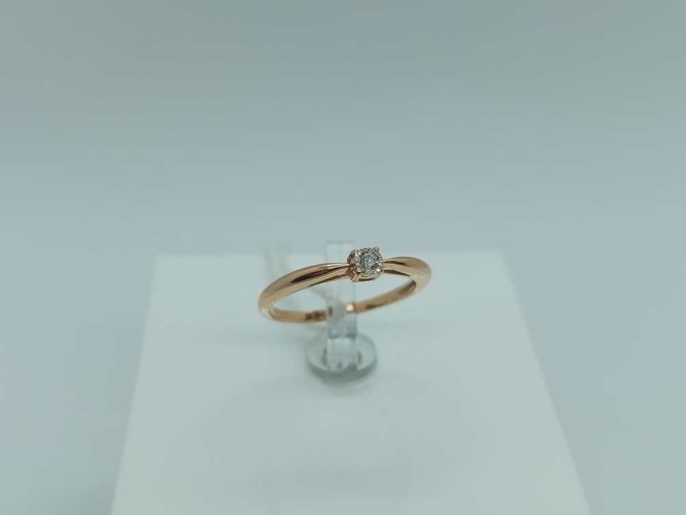 КОЛЬЦО БРИЛЛИАНТ Au 585