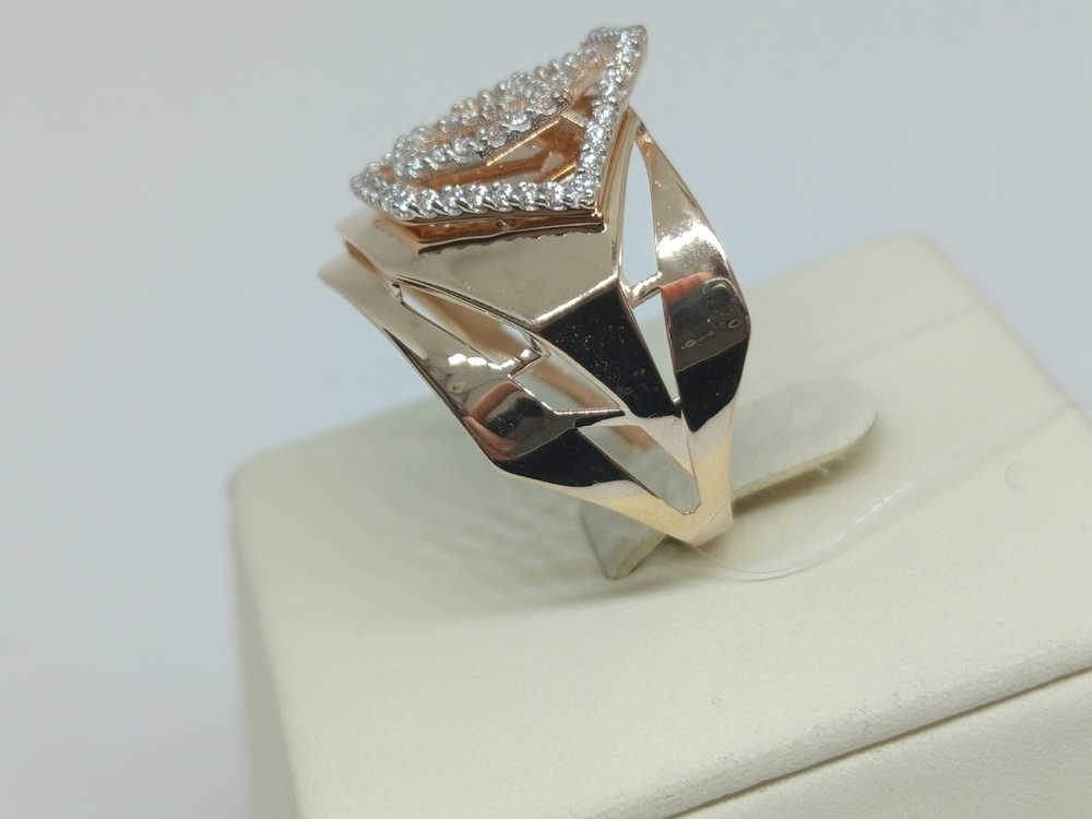 КОЛЬЦО С КАММНЯМИ (Au 585)