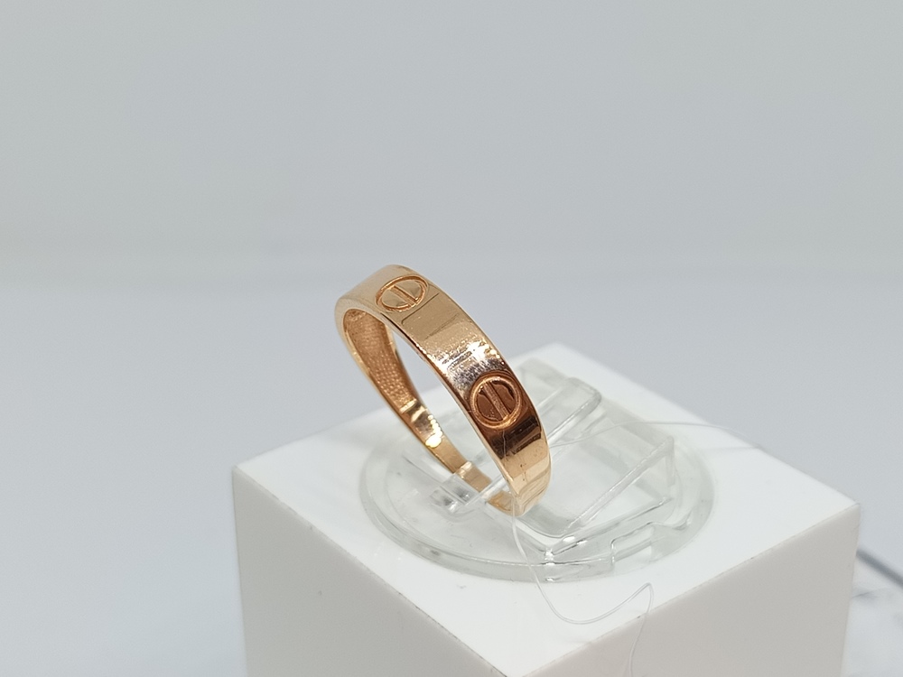 КОЛЬЦО БЕЗ КАМНЯ (Au 585)