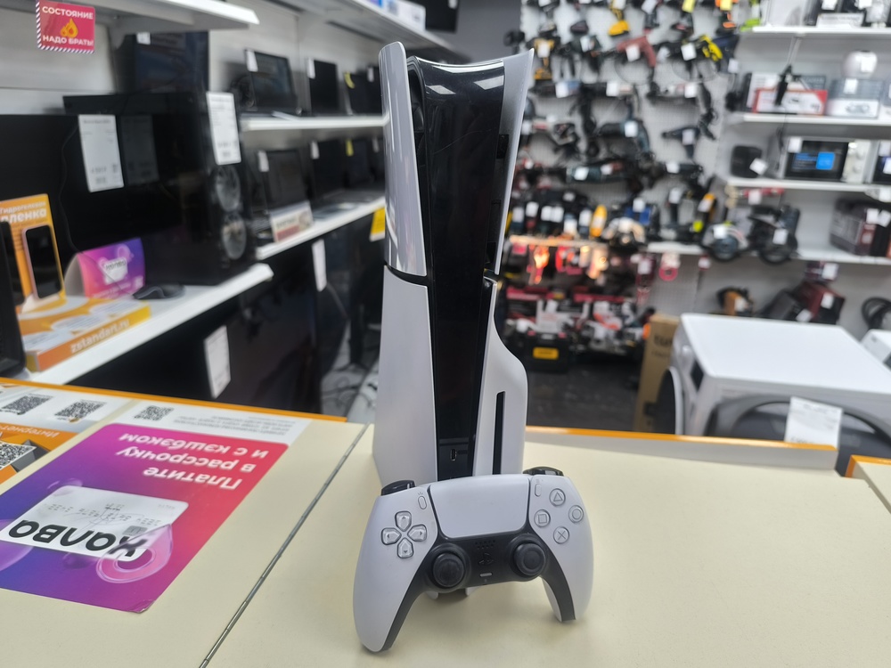Игровая приставка PlayStation 5 Slim 1TB (С дисководом)