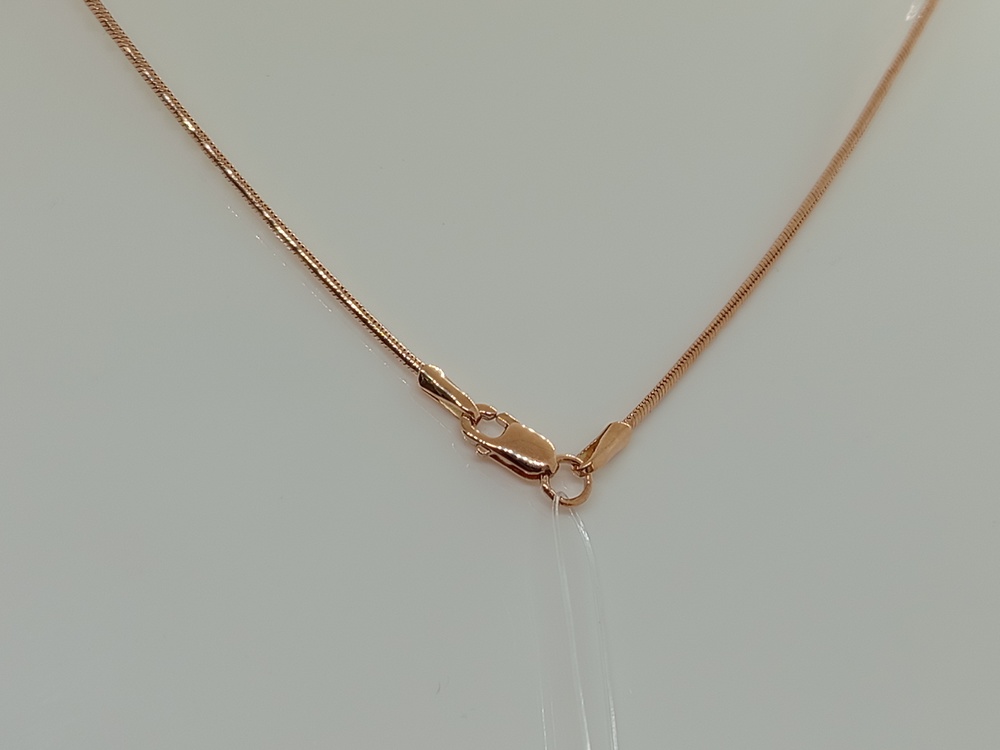 НЦ 12-078 ЦЕПЬ ПОЛНОВЕСНАЯ Жгут(снейк) (Au 585)