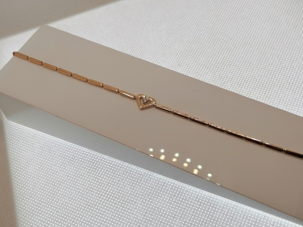 БРАСЛЕТ ФАНТАЗИЯ с камнем (Au 585)