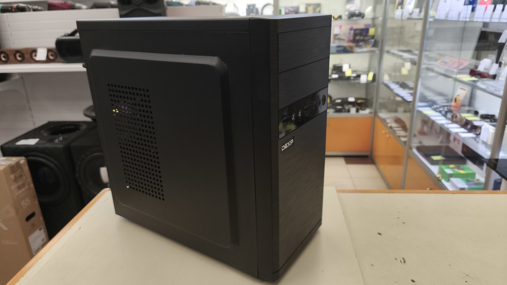 Системный блок DEXP; Core i3-10100, HD Graphics, 16 Гб, 128 Гб, Нет