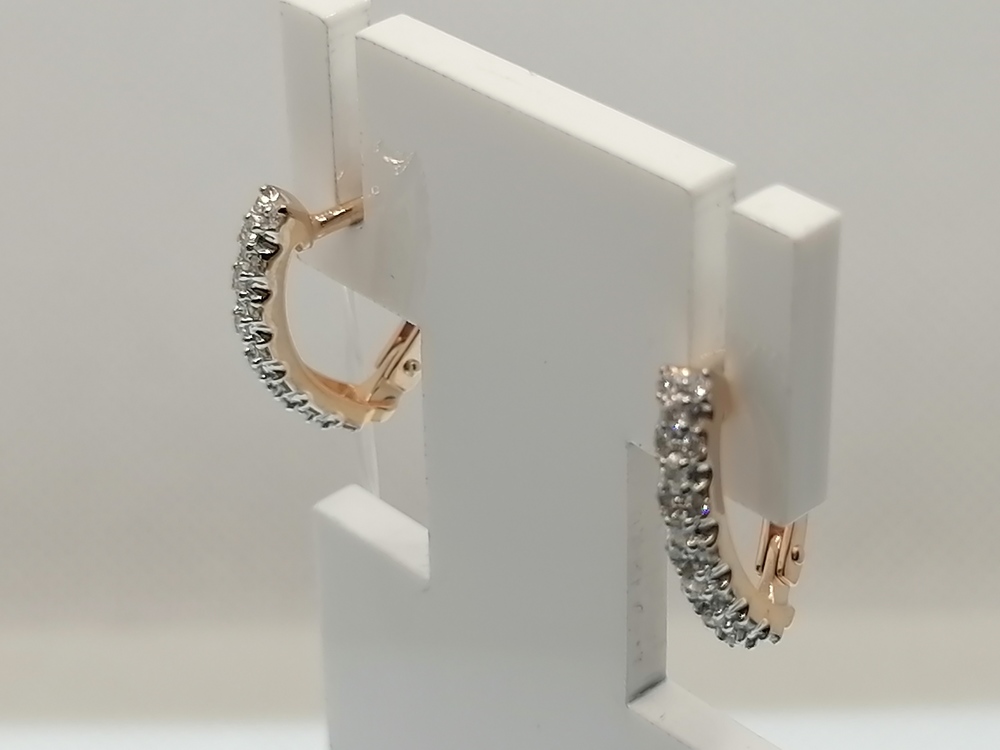 СЕРЬГИ БРИЛЛИАНТ (Au 585)