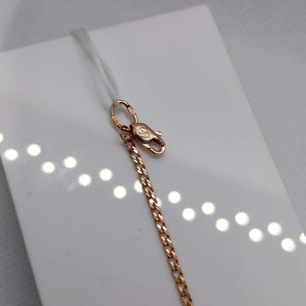 БРАСЛЕТ ПОЛНОВЕСНЫЙ Ромб двойной Au 585