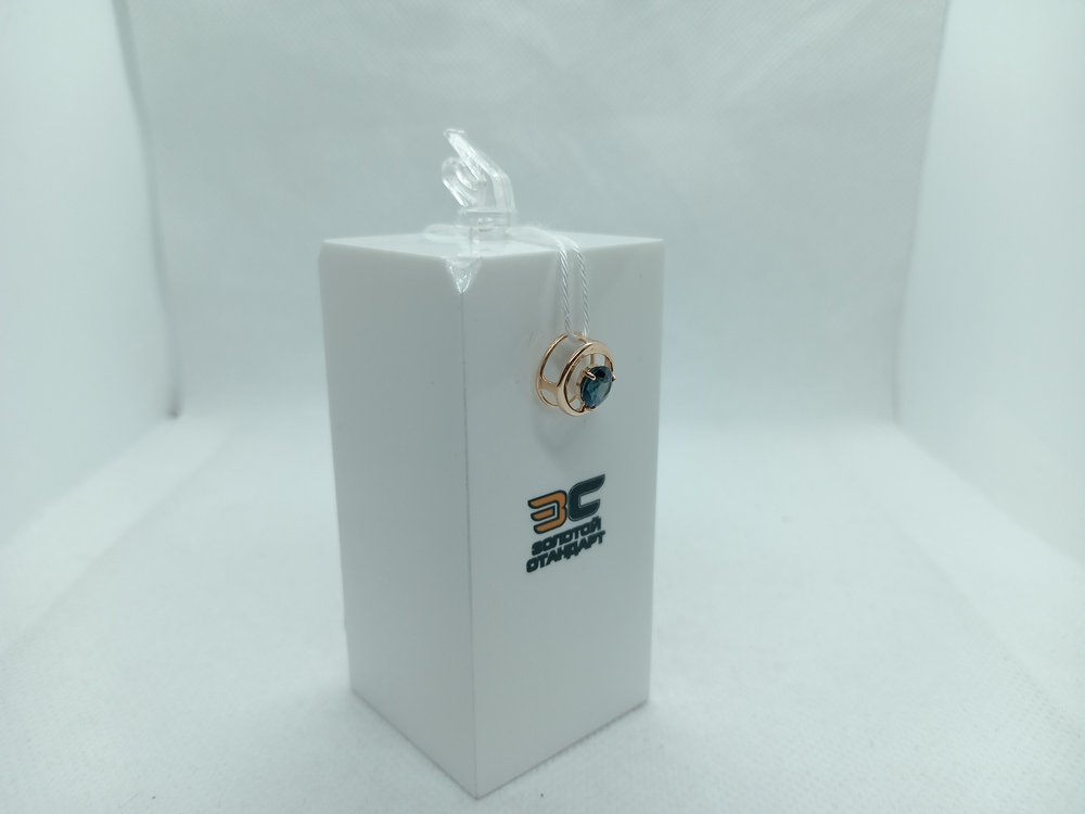 ПОДКМ585 ПОДВЕСКА С КАМНЕМ (Au 585)