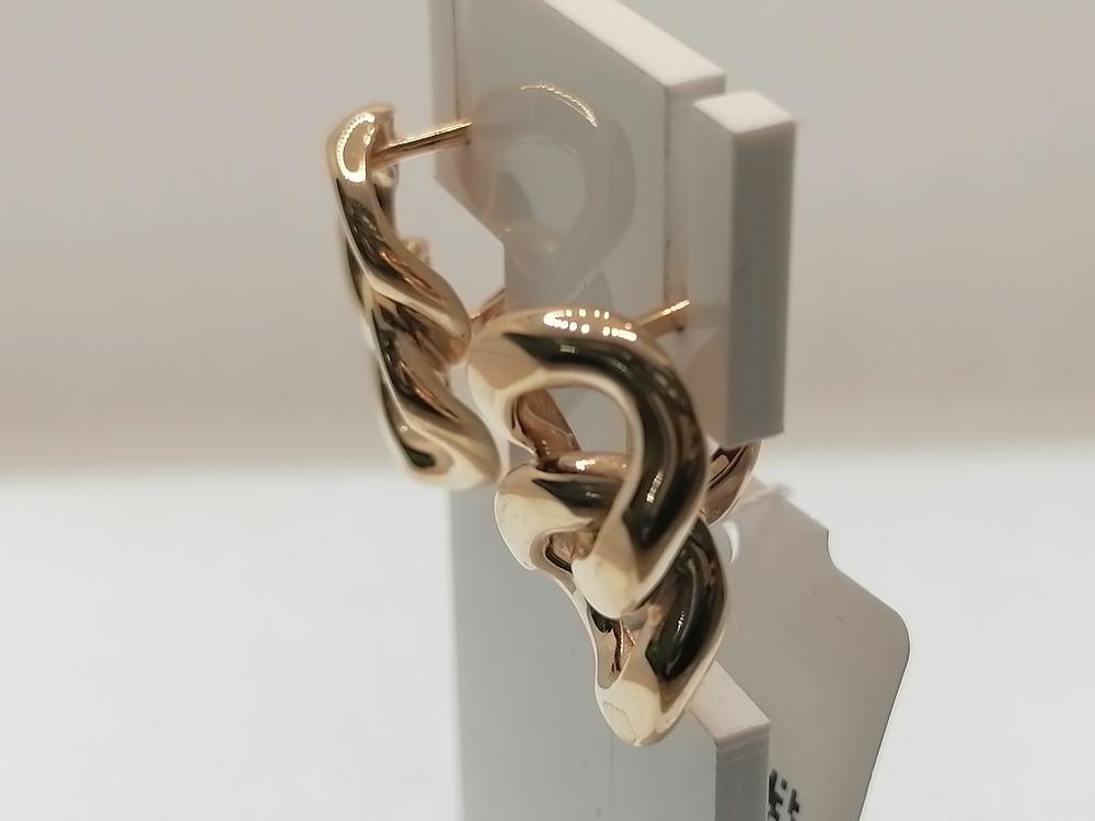 СЕРЬГИ БЕЗ КАМНЯ (Au 585)