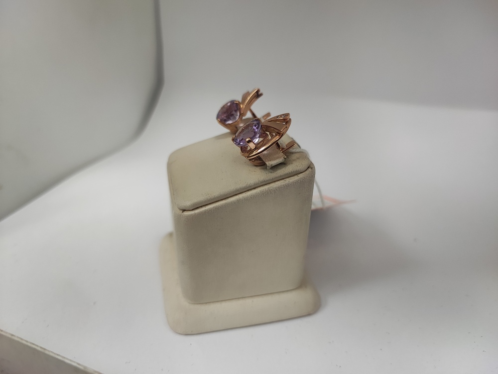 СЕРЬГИ С КАМНЯМИ (Au 585)