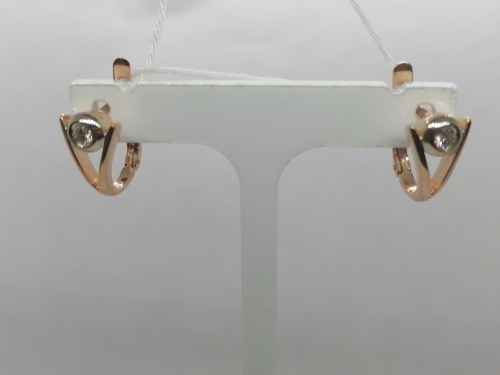 СЕРЬГИ БРИЛЛИАНТ (Au 585)