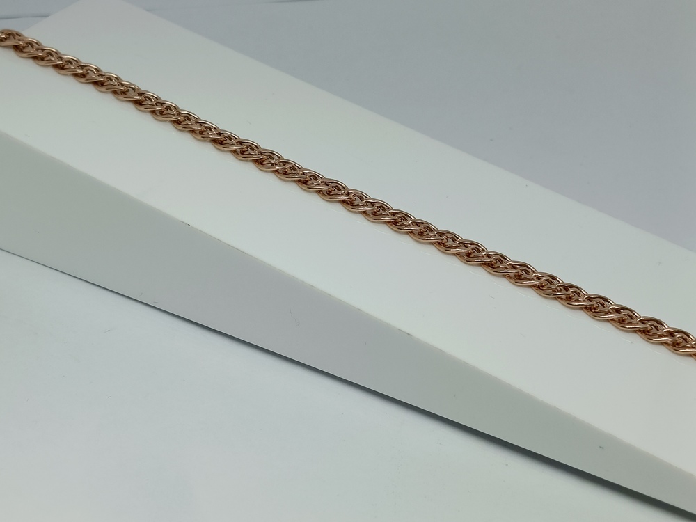 7080155П-20 БРАСЛЕТ ПУСТОТЕЛЫЙ Нона (Au 585)