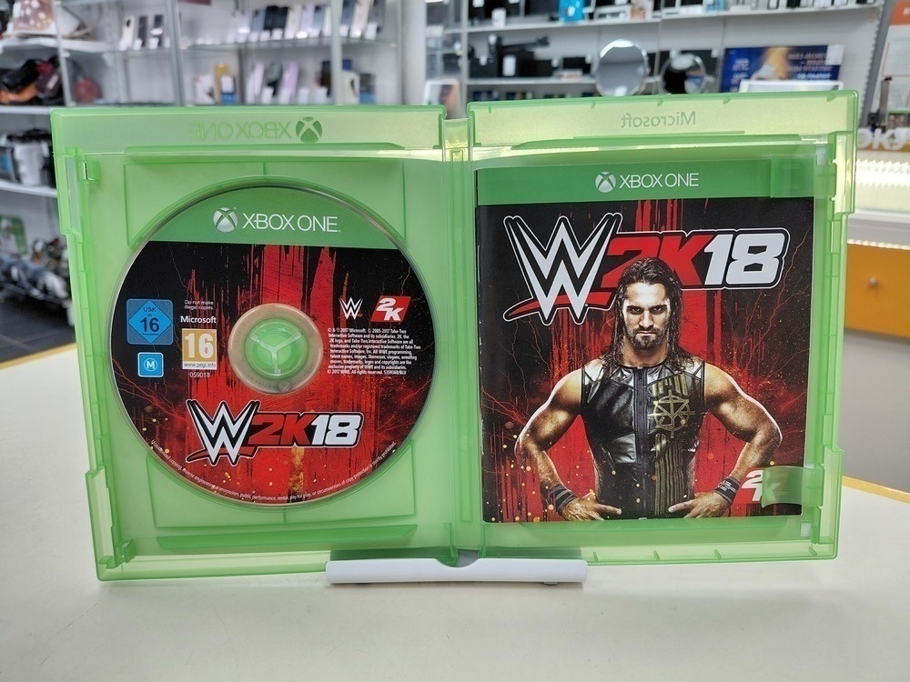 Игра  XBOX WWE 2K18