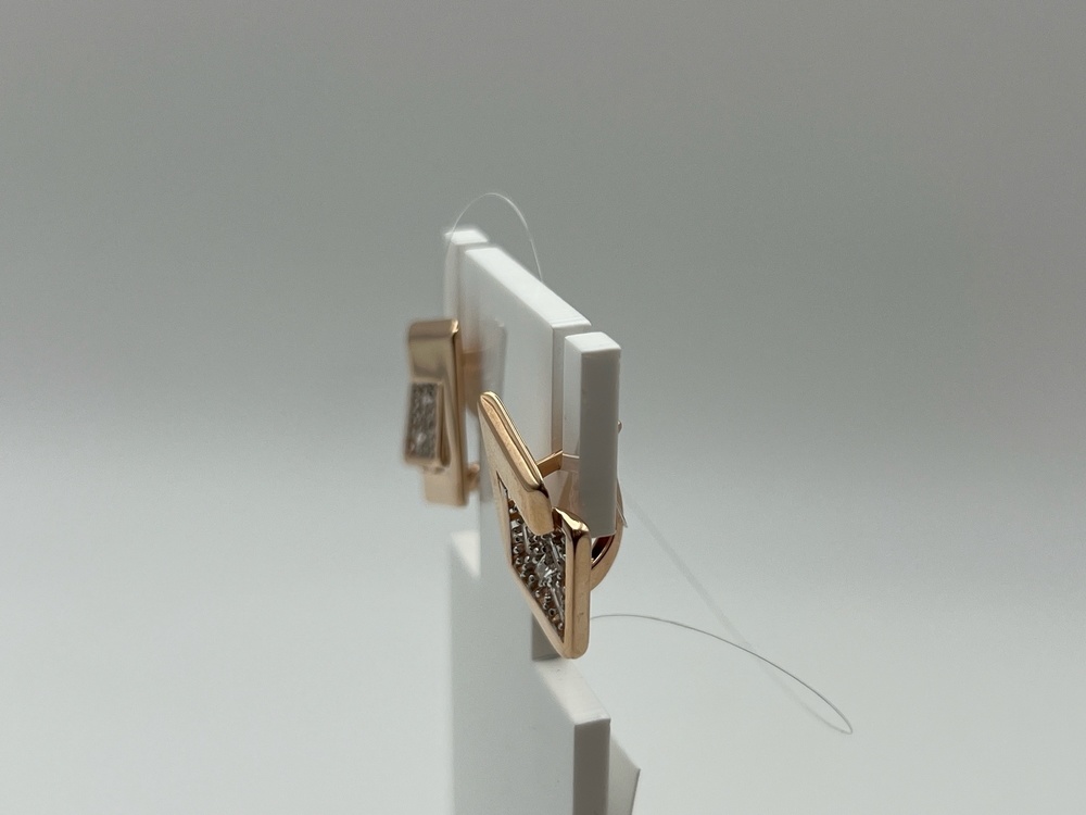 СЕРЬГИ С КАМНЯМИ (Au 585)