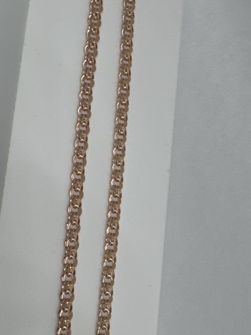 ЦЕПЬ ПУСТОТЕЛАЯ Бисмарк (Au 585)