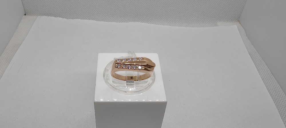КОЛКМИ585 КОЛЬЦО С КАМНЯМИ (Au 585)