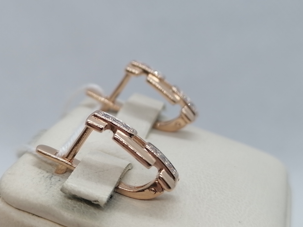 СЕРЬГИ С КАМНЯМИ (Au 585)