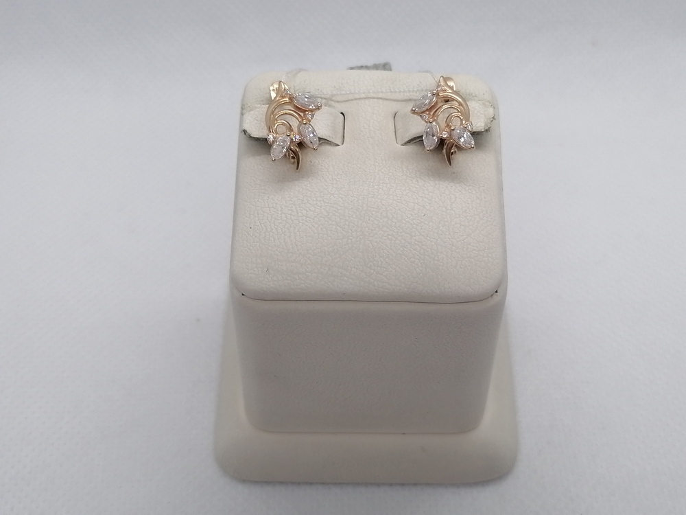 СКМИ585 СЕРЬГИ С КАМНЯМИ (Au 585) СКМИ585 СЕРЬГИ С КАМНЯМИ (Au 585)