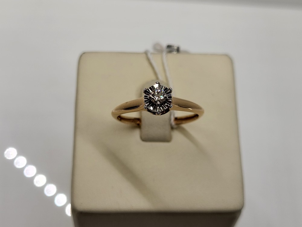 КОЛЬЦО БРИЛЛИАНТ Au 585