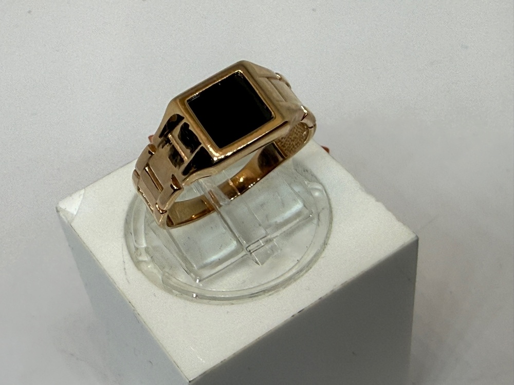 ПЕЧАТКА С КАМНЕМ (Au 585)