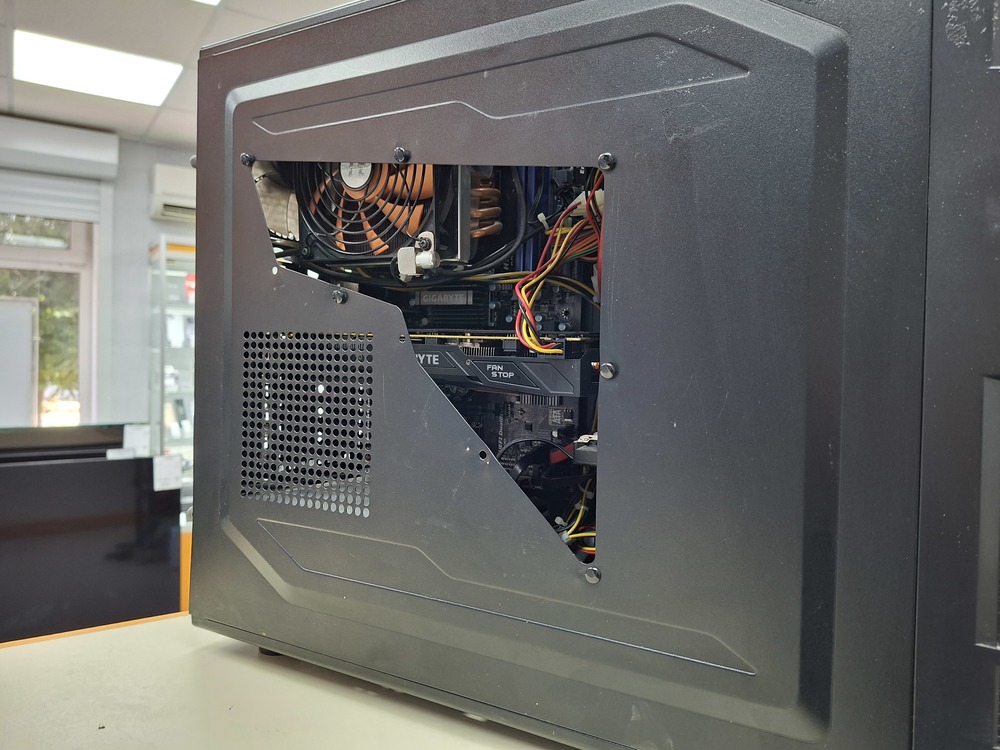 Системный блок Noname; FX-8150, GeForce GTX 1080, 16 Гб, 120 Гб, 2 Tb