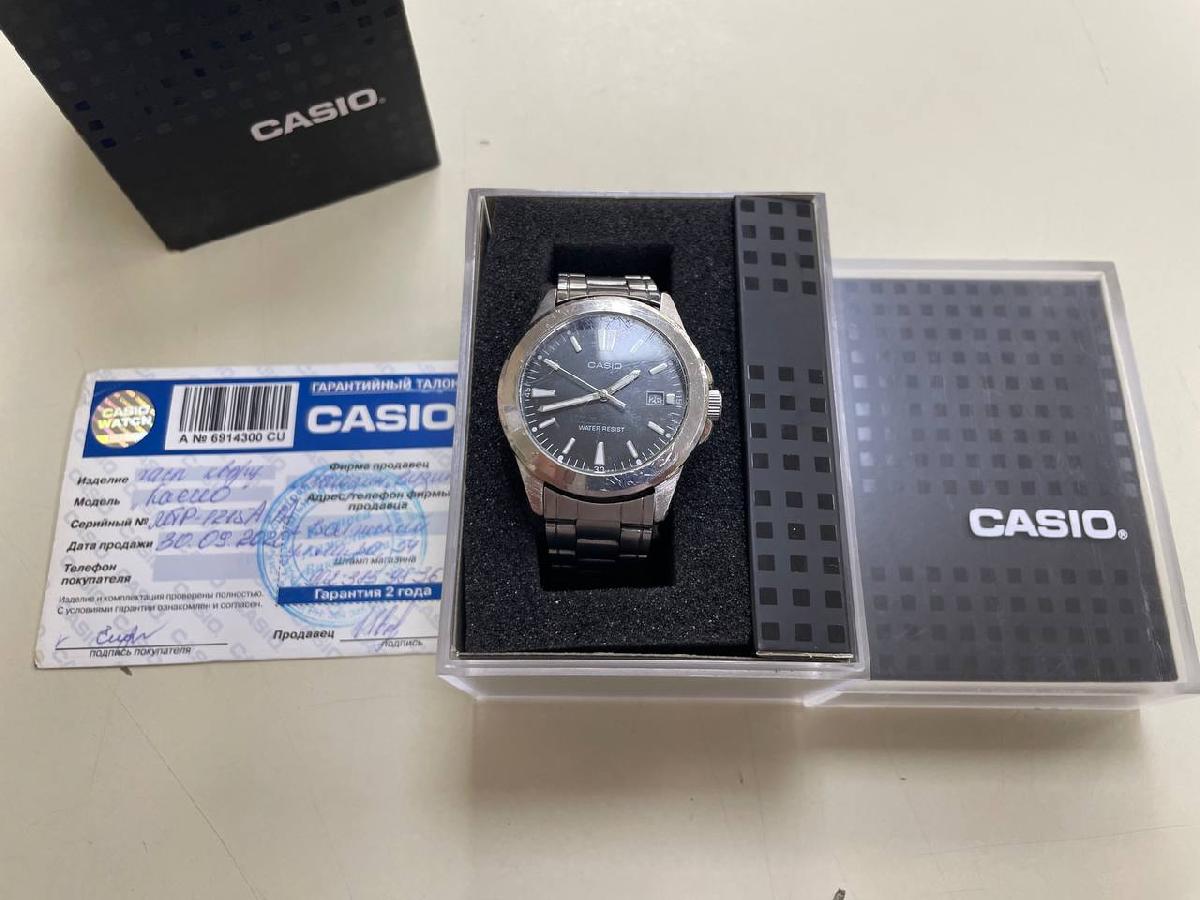 Часы наручные Casio MTP-1215;