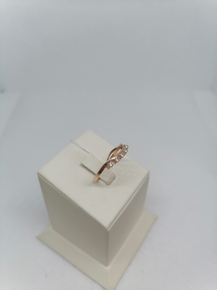 КОЛКМИ585 КОЛЬЦО С КАМНЯМИ (Au 585)
