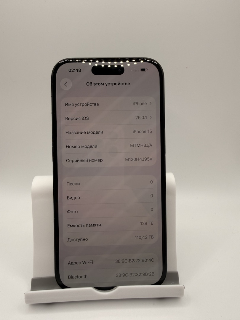 Смартфон Apple Iphone 15 128Gb