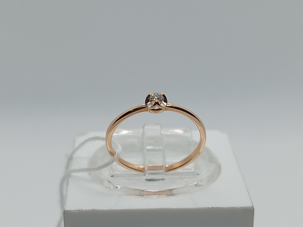 КОЛЬЦО БРИЛЛИАНТ Au 585